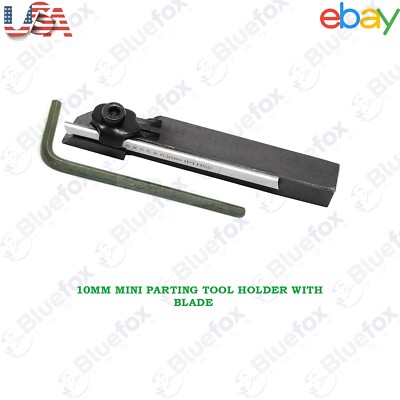 10mm Mini Lathe Parting Tool Holder with HSS Blade | Unimat Mini Lathe