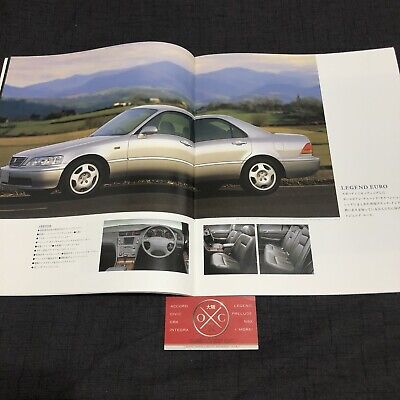 96-04 Honda Legend Brochure JDM Acura 3.5RL KA9 Rare Access 97 98 99 00 01  02 03