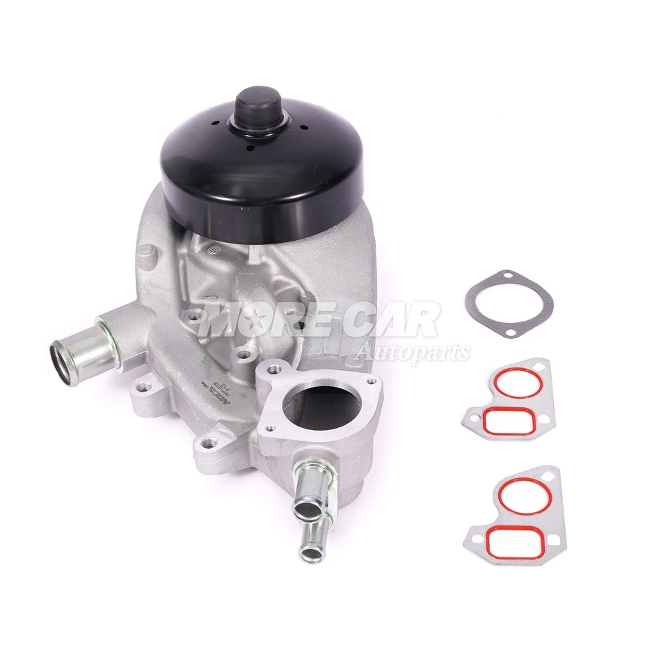 Water Pump w/ Thermostat for 07-17 Buick Cadillac Hummer Chevrolet GMC Saab V8 - Image 3 of 4