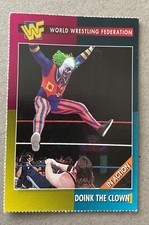 WWF WWE 1995 Magazine Wrestling Trading Card 33 Doink The Clown