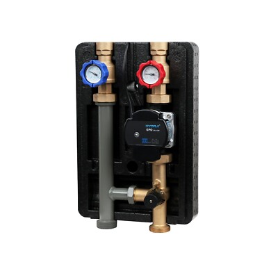 SUNEX  HYDRA GPO M DN25 Drei-Wege-Mischventil Pumpengruppe Heizkreisset Heizung