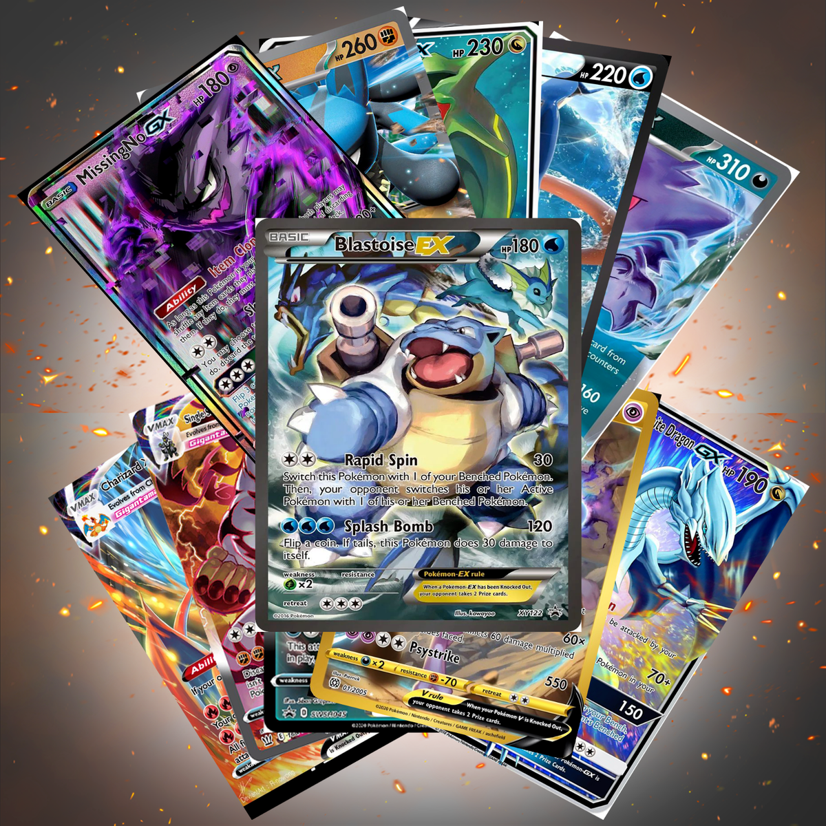 Mystery Lot of 10 God Pack Pokmon Cards  Catch Them All! | eBay