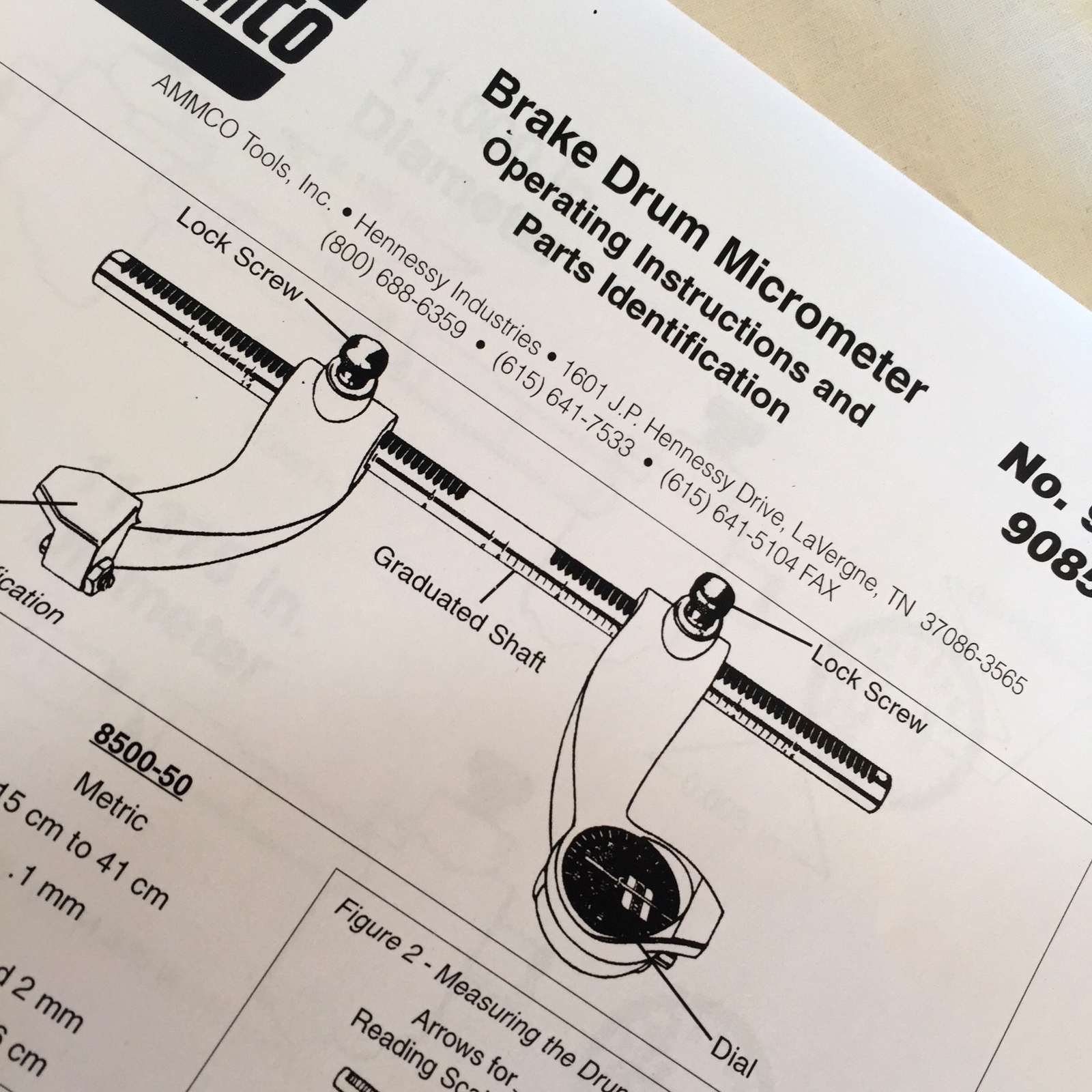 Ammco SafeArc 2000 Operation & Brake Shoe Grinding Manuals plus