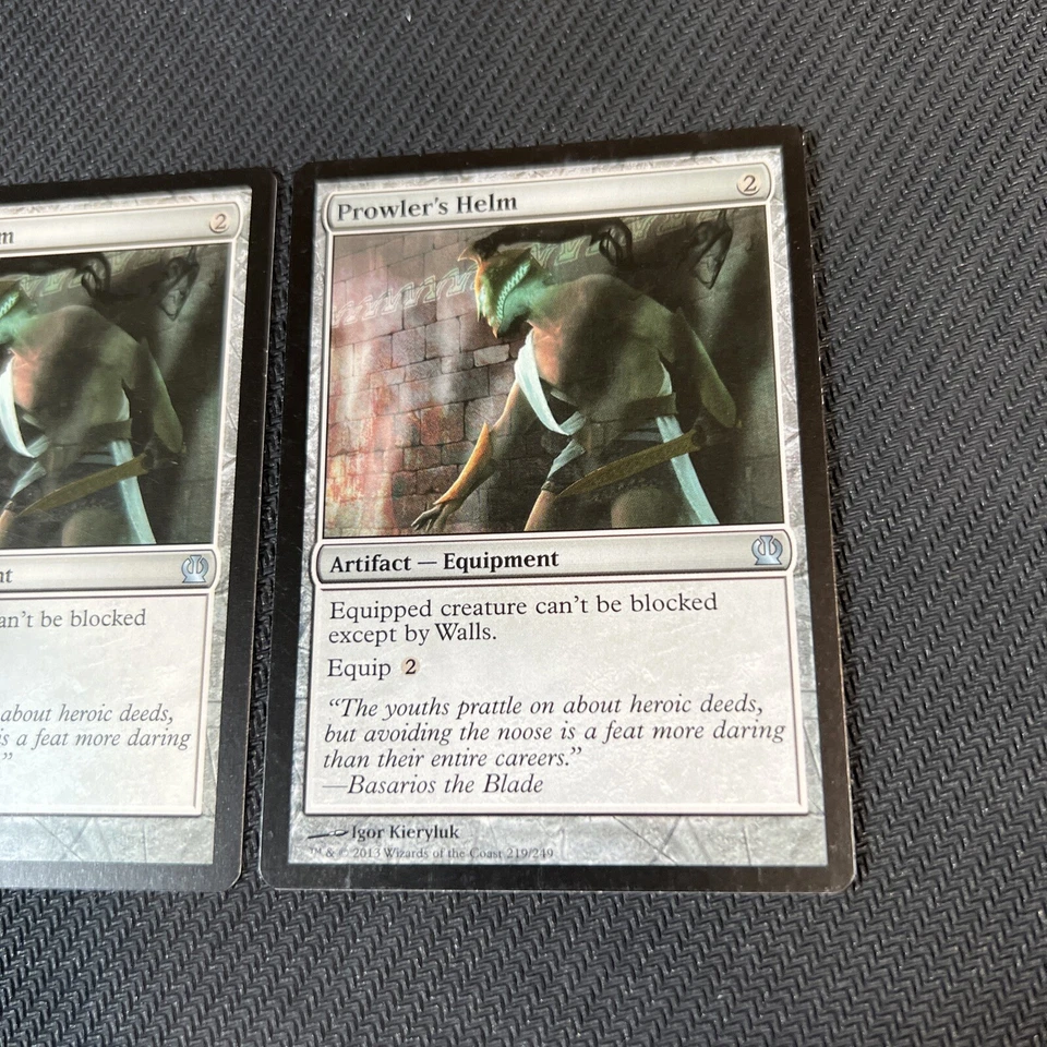 Prowler's Helm Magic The Gathering Mtg Theros Card 2 - Image 3 of 4
