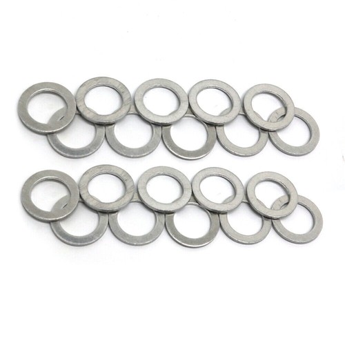 20PCS 14MM 94109-14000 FOR HONDA/ACURA OIL DRAIN PLUG CRUSH WASHERS Aluminum - Bild 2 von 3