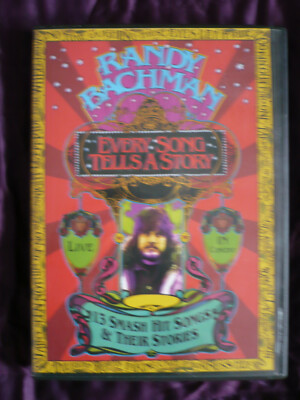 RANDY BACHMAN: every song tells a story DVD bachman turner overdrive BTO