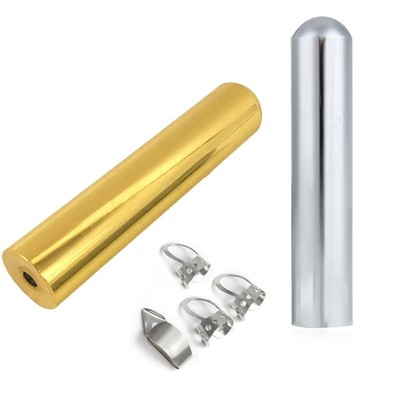 80*15*15 mm Edelstahl Hawaii E-Gitarre Tonebar + Finger Plektrum Kit