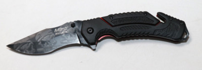 MTech USA Taschenmesser Schädel-Muster Klinge MTEC-1501 Jagdmesser Angelmesser