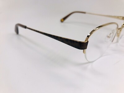 New Nine West NW 1060 717 Gold Eyeglasses 50mm with Case | eBay display picture 1