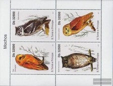 Sao Tome e Principe 4917-4920 Feuille miniature (complète edition) neuf avec gom