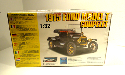1915 Ford Model T Coupelet Lindberg Model Kit Level 2 | eBay