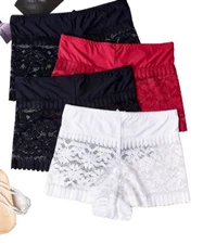 Beautiful knickers floral lace soft and comfy briefs sexy fit front bow decor