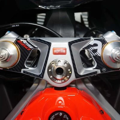 LABELBIKE Adesivo 3D Piastra Forcella Sterzo compatibile con Aprilia RS 660 2020-2025