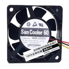 1 Pc. New 6025 6CM 9A0612D403 12V 0.21A Inverter Cooling Fan