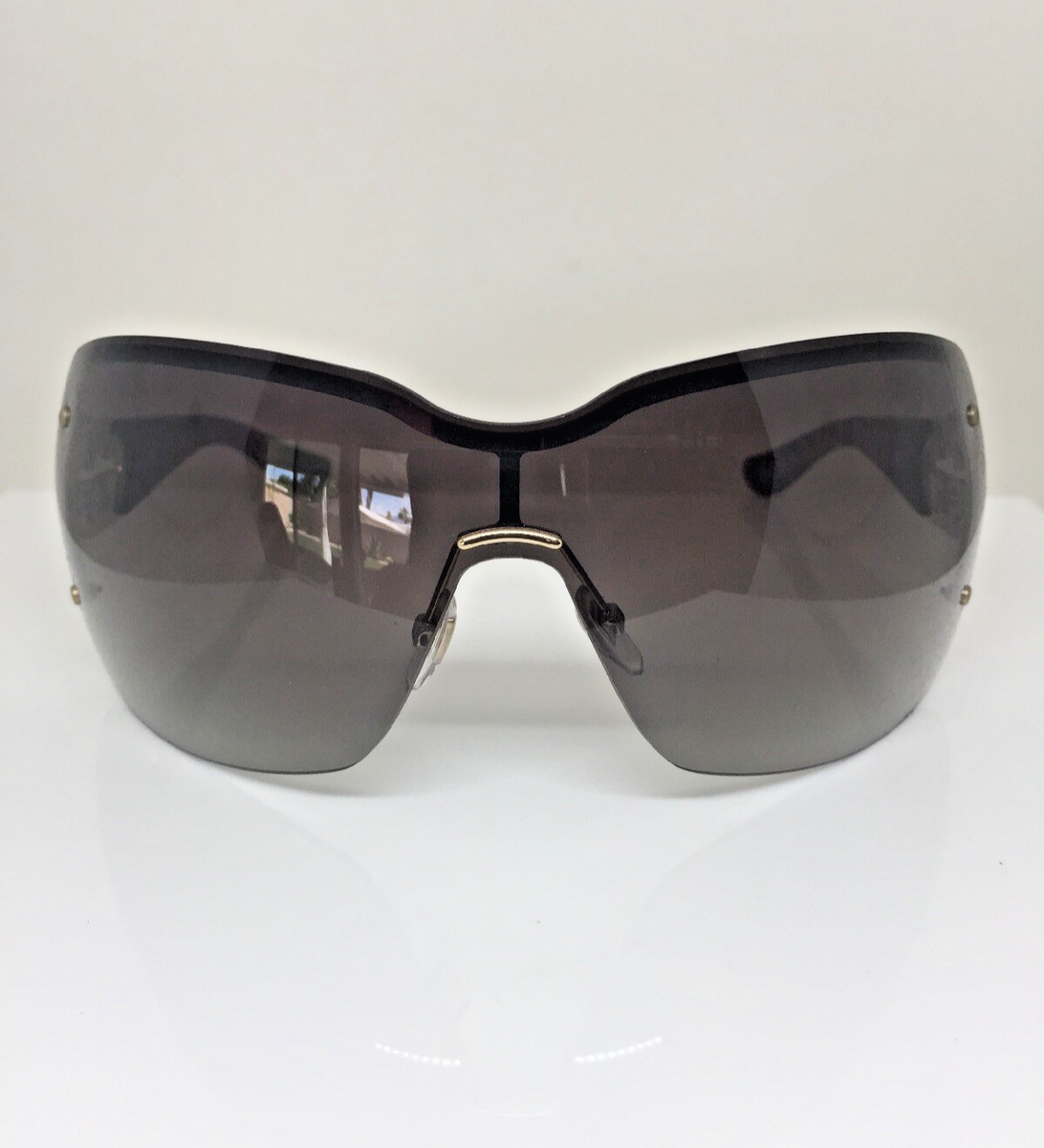 New Authentic Gucci 2797 Shield Sunglasses GG 2797/S C. J5GMH Gold