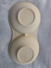 RETIRED  Pampered Chef Microwave Double Egg Cooker 5133 Stoneware Made in USA — photo 3