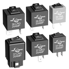 9038 / 9037 Relay Bypass Switch, Relay Tester, Relay Bypass Switch Kit, 6-Pack