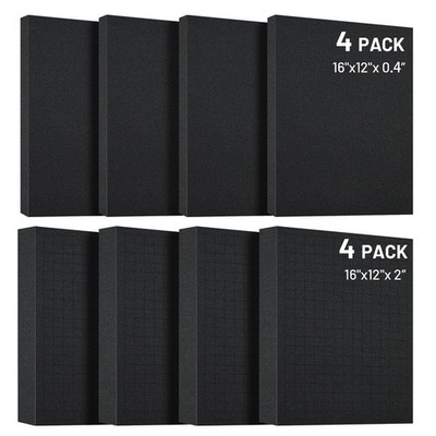 8 Pcs DualThickness Case Foam Insert Kit Pick Pluck Protective Layer Tool