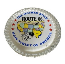 Route US 66 "The Mother Road" Main Street of America Paperweight  1992 Jag Ent.