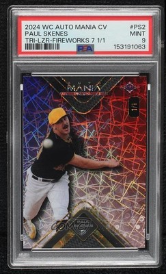 2023 Auto Mania American Baseball All-Star Edition 1/1 Paul Skenes PSA 9 09z5