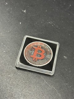 1 Unze 999 Silber Maple Leaf Bitcoin Motiv Limitierte Auflage