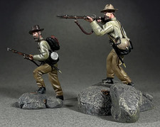 W Britain - Scrambling Up the Round Tops, Set No.1 #31483