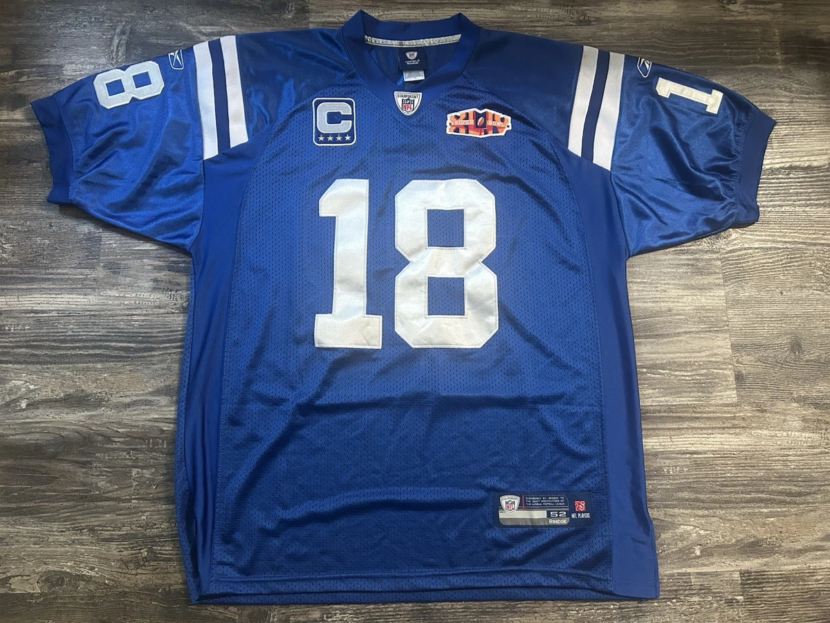 Reebok デッドストック NFL インディアナ ポリス マニング サイズXL Reebok Peyton Manning NFL Jerseys for sale | eBay