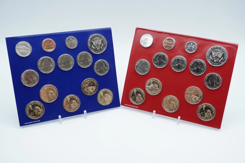 2015 United States Mint Uncirculated Coin Set Philadelphia + Denver OGP - F283 - Image 2 of 3