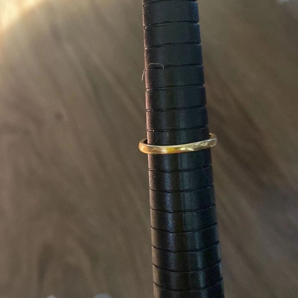  Anillo serpiente oro plata esterlina rachel zoe talla 6  Foto 4 de 4