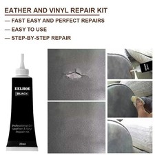 Advanced Leather Repair Kit Filler Vinyl DIY Car Seat Patch Sofa Rip Holes 20ml