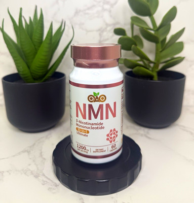 OAO NMN (β-Nicotinamide Mononucleotide) Non-GMO Supplement 60 Caps exp 07/2028
