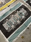 4 LIV HASSEL 17x12 Textile SCANDINAVIAN NORWAY WALL ART 60’s Bc — photo 3