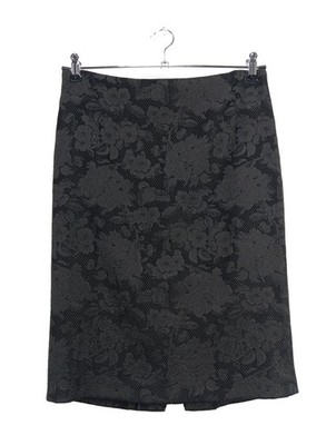 HALLHUBER Bleistiftrock Damen Rock Gr. DE 40 schwarz Elegant