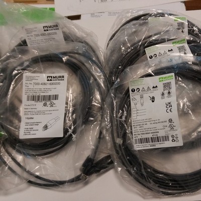 Posten 10 Stück MURR Elektronik Sensorkabel Verbindungsleitungen Kabel