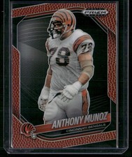 2025 Panini Prizm Black #25 Anthony Munoz Prizms Football #/225