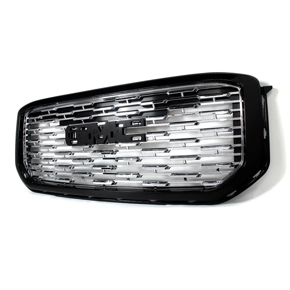 Denali Style Chrome Black Grille Assembly For GMC Yukon & Yukon XL 2015-2020 NEW Foto 2 de 4