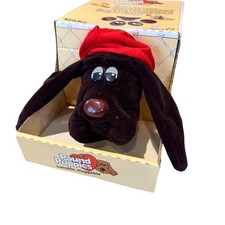 Vintage 1985 Tonka Pound Puppies Brown Puppy w/ Shirt Collar 7805 In Box Retro