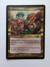 MTG Fervent Charge (APC) Regular Rare 98/143