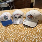 Signed NFL Hat Lot (3) - Pro Bowl 2006, Super Bowl XXXIV & XXXV