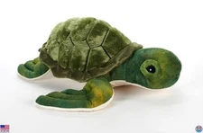 Adorable 18-Inch Sea Turtle Plush Toy - Cuddly Stuffed Animal Gift for Kids