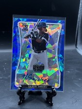 2020 Leaf Metal Draft Yolbert Sanchez Prospect XRC Auto Autograph Blue Ice #7/15