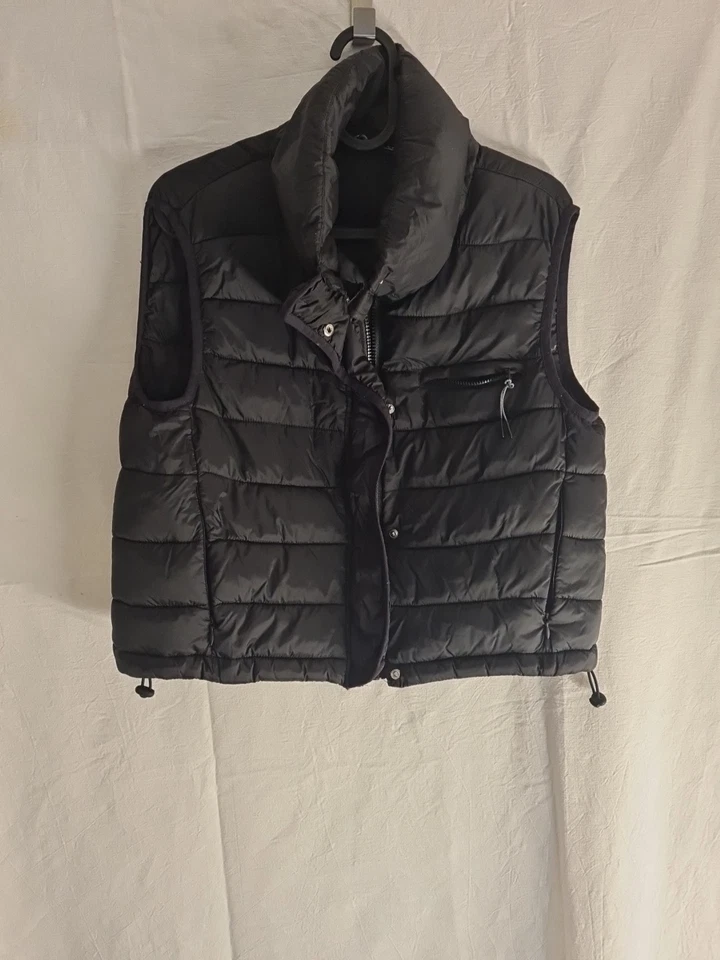 Weste Zara Schwarz Gr. L 38 40 Wie Neu Steppweste - Bild 2 von 4