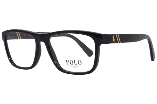 Polo Ralph Lauren PH2230 5001 Eyeglasses Frame Men's Shiny Black Full Rim 56mm