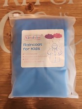 Lightweight Kids Raincoat in Blue