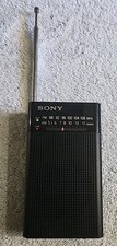 Sony ICF-P26 Portable Pocket FM/AM Radio Built-in Speaker TESTED WORKING