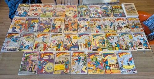 Lot vintage early silver age DC comics SUPERMAN SUPERBOY 1960 1961 1962 Key