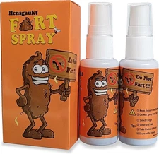 1 or 2 Pack Extra Strong Fart Spray Hilarious Stink Bomb Gag Toy for Pranks Fun
