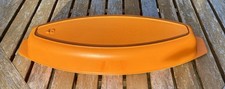 Grand Plat à Poisson Raymond Loewy Modèle 40 Orange Le Creuset Vintage 70’