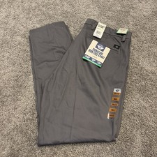 NEW Dockers Men's Slim Fit Signature Iron Free Pants Classic Fit 38x32 Gray Flex