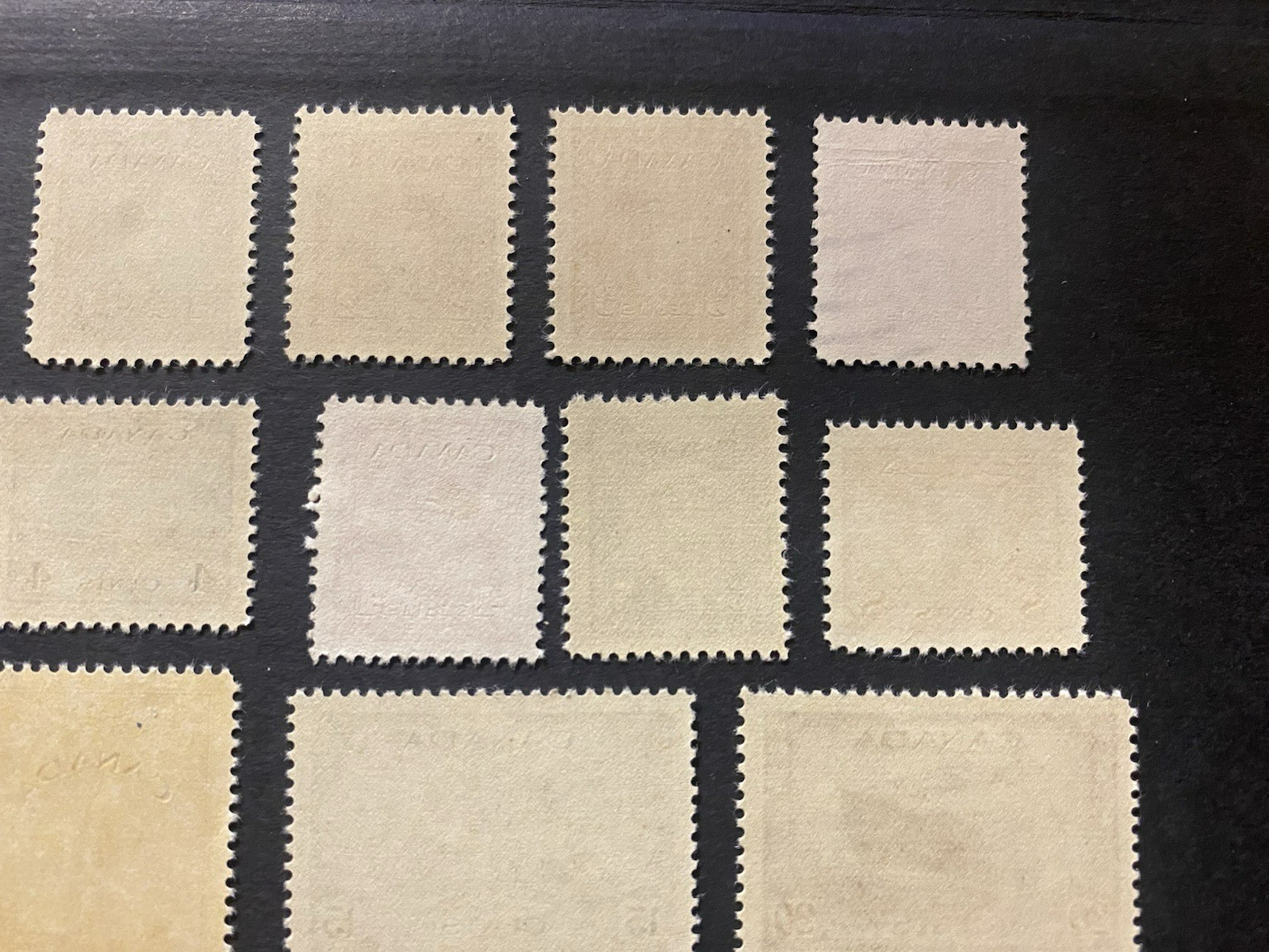 Canada #249-262 1942-43 George VI War Issue Set/14 MLH + 1 used